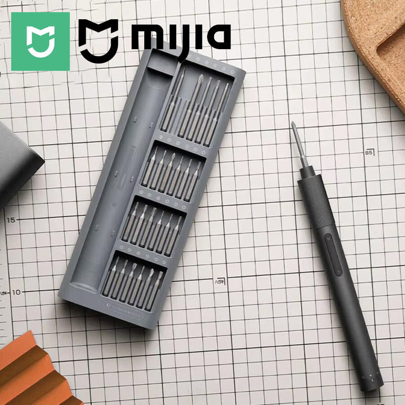 MIJIA 電動精密ドライバー磁気キット、24個のS2スチー - Home Automation Diy Kit のレビューと価格