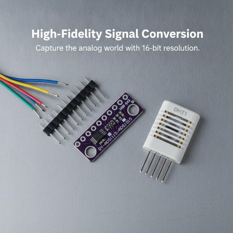ADS1115調整可能ゲイン16ビットADCモジュール 4チ - Home Automation Systems Diy のレビューと価格