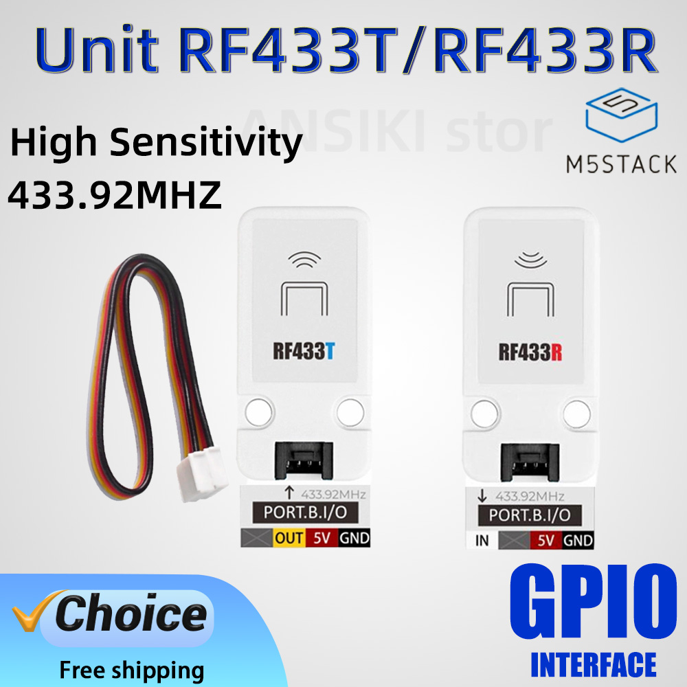 M5StackユニットRF433T/RF433R IoTシス - Home Automation Tutorial のレビューと価格